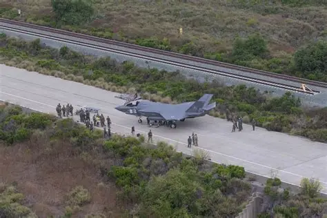 F-35 ATERRIZA EN PR COMO DEPSLIEGUE MILITAR DE EEUU