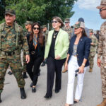 Ministro de Defensa y la Embajadora de Estados Unidos recorren la frontera