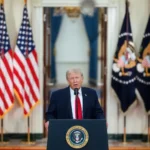 Trump augura una «Edad de Oro» en Oriente Próximo tras alcanzar un alto el fuego con Irán: «Se ganará mucho dinero»