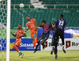 CIBAO ANOTO EL UNICO GOL EN LA SEMIFINAL Y CIBAO IMPUSO 0-1 A PANTOJA.