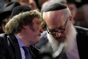 MILEI FUE CRIADO COMO CATOLICO. HOY ES EL DEFENSOR MAS ABIERTO DE ISRAEL.