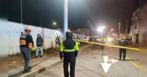 DESCONOCIDOS DISPARARON CONTRA LA CHINA.