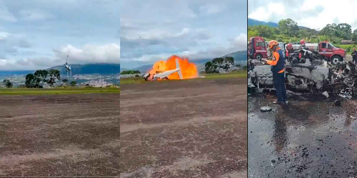 EL PILOTO Y EL COPILOTO ERAN ESTADOUNIDENSES.