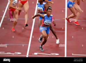 LA DOMINICANA ANABEL DIAZ OBTUVO ORO EN 400 METROS.