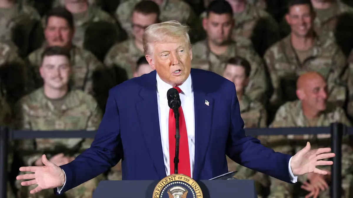 DONALD TRUMP ASEGURA QUE LA GUERRA CON IRAN TERMINO