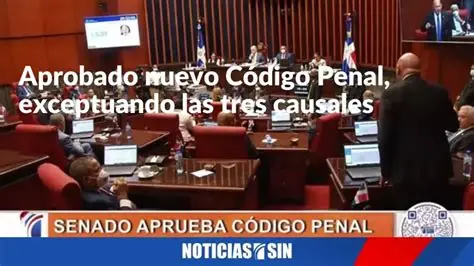 APROBADO CODIGO PENAL SIN CAUSALES