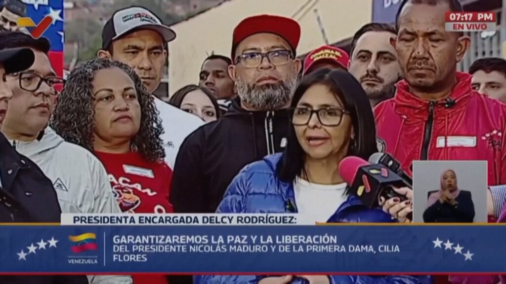 DELCY RODRIGUEZ QUIERE QUE LA PRENSA VERIFIQUE LO QUE YA REGISTRO.