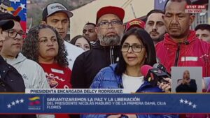 DELCY RODRIGUEZ QUIERE QUE LA PRENSA VERIFIQUE LO QUE YA REGISTRO.