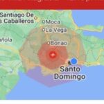 Fuerte temblor de 5.2 sacude Santo Domingo la tarde de hoy