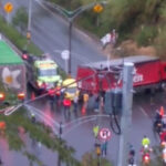 Tránsito en San Cristóbal en estado de emergencia